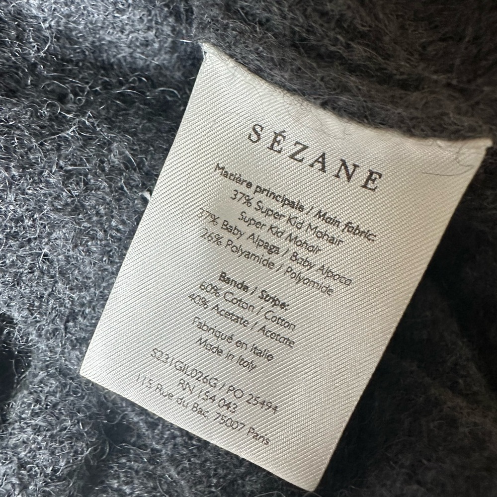 Sezane Barry V-Neck Sweater